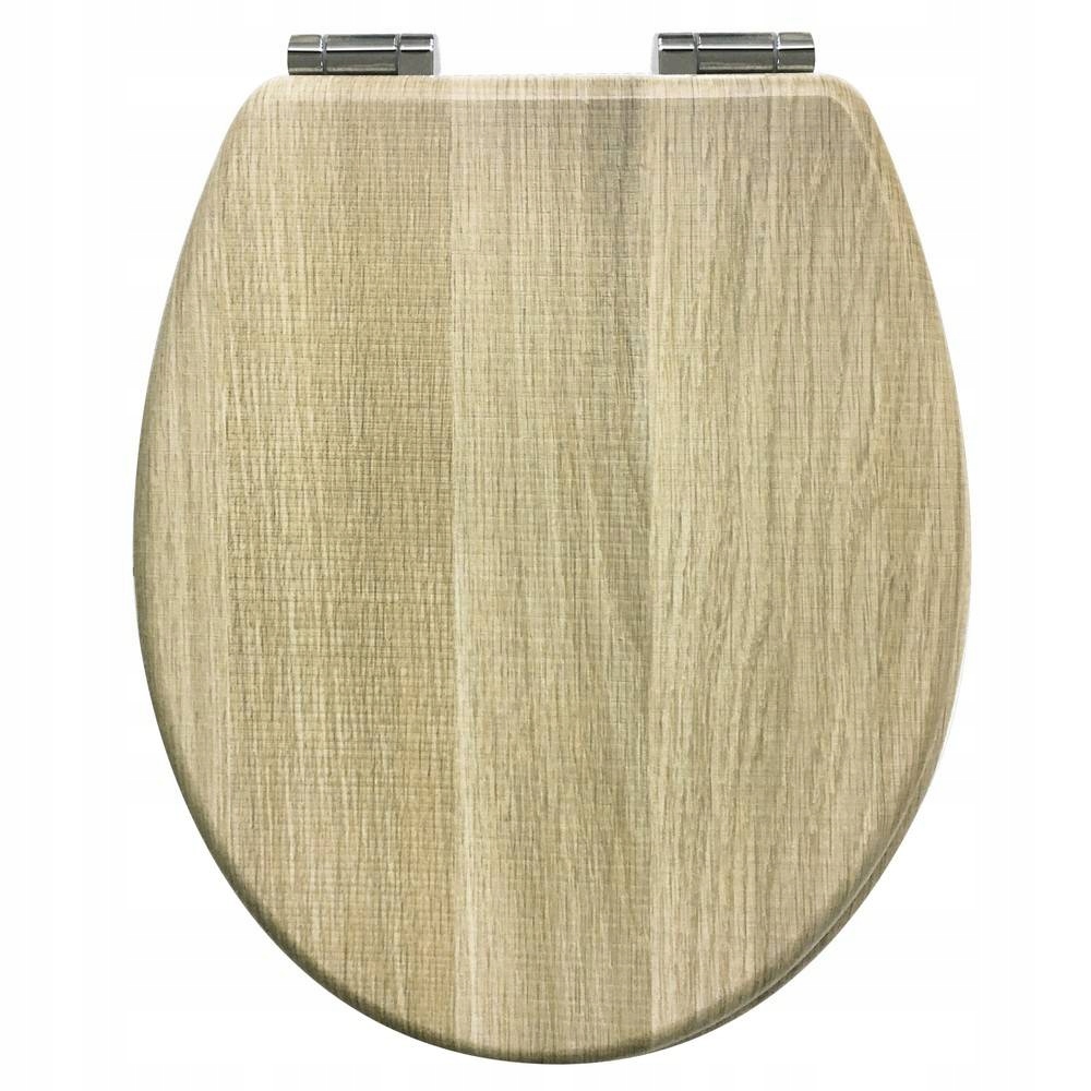 WC sedadlo AWD Interior MDF, odtiene hnedej a béžovej MDF